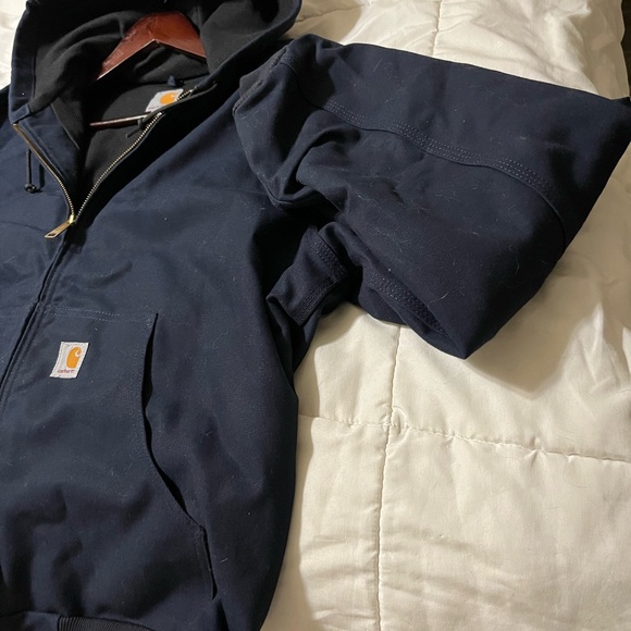 Carhartt Black Hooded Sweatshirt - Picture 7 of 9